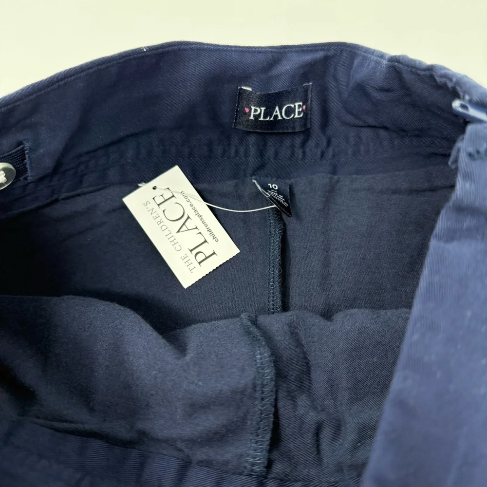 The Children’s Place NWT Blue Khaki Skorts Shorts Bundle Size 10 Uniform School